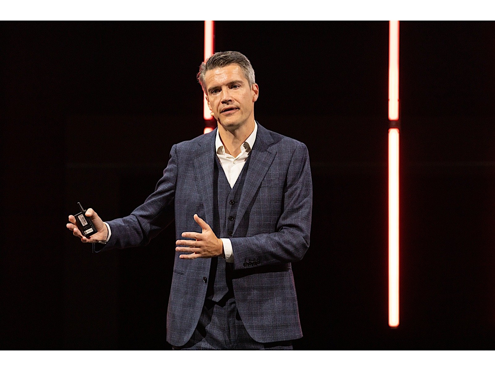 Warren Saunders, GfK President, Strategic Accounts closing the first day at IFA 2020