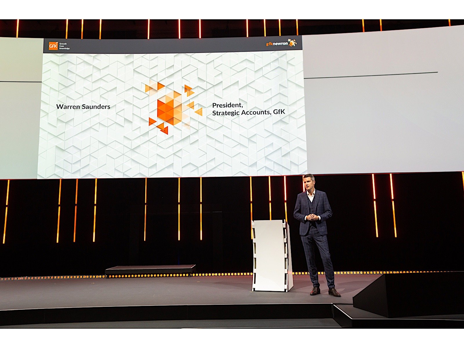 Closing presentation at GPC, IFA 2020 with Warren Saunders, GfK President, Strategic Accounts